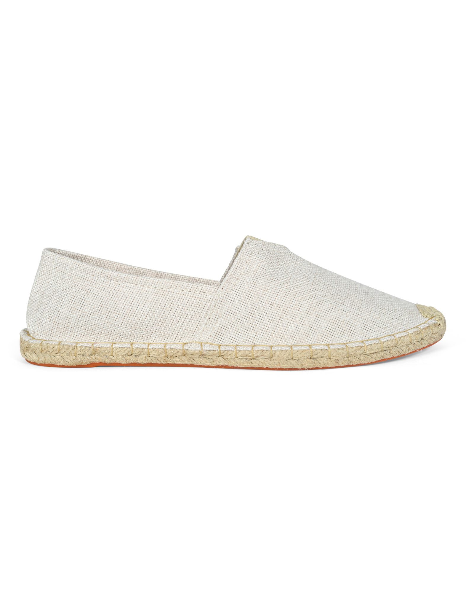 Marmosa White slip-on shoes photographed on a white background