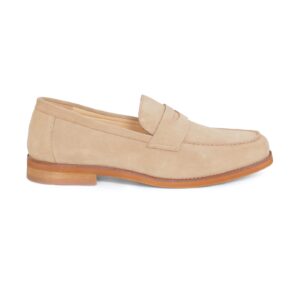 Naked Emperor Apricot shoes photographed on a white background
